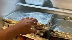 This aluminum foil freezer hack keeps your leftovers fresh and delicious